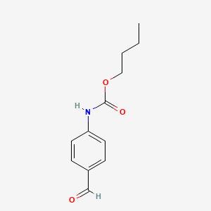 molecular formula C12H15NO3 B14418114 Butyl (4-formylphenyl)carbamate CAS No. 81263-46-9