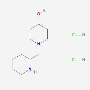 1-(2-Piperidinylmethyl)-4-piperidinol dihydrochloride