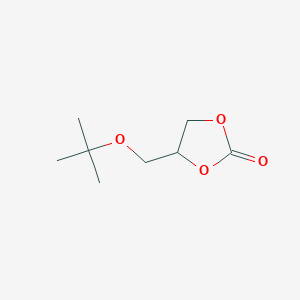 molecular formula C8H14O4 B14418149 4-(tert-Butoxymethyl)-1,3-dioxolan-2-one CAS No. 84137-72-4