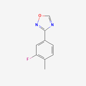 3-(3-Fluoro-4-methylphenyl)-1,2,4-oxadiazole