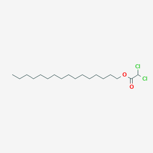molecular formula C18H34Cl2O2 B14418282 Hexadecyl dichloroacetate CAS No. 83005-03-2