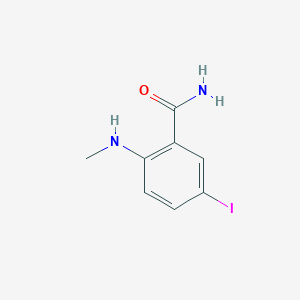 5-Iodo-2-(methylamino)benzamide