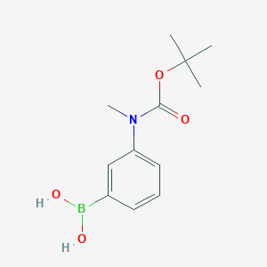 (3-((tert-Butoxycarbonyl)(methyl)amino)phenyl)boronic acid