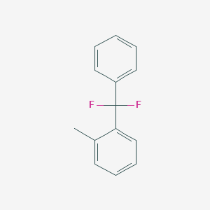molecular formula C14H12F2 B1441838 1-(Difluorophenylmethyl)-2-methylbenzene CAS No. 1204295-98-6