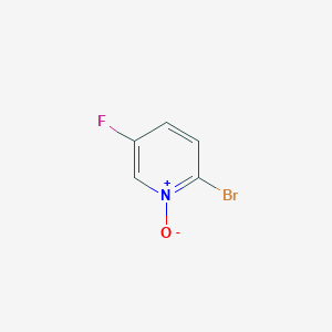 molecular formula C5H3BrFNO B1441861 2-Bromo-5-fluoropyridine 1-oxide CAS No. 935534-39-7