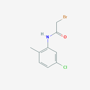 molecular formula C9H9BrClNO B1441862 2-Bromo-N-(5-chloro-2-methylphenyl)acetamide CAS No. 883518-04-5