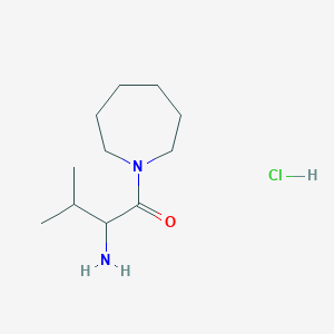 2-Amino-1-(1-azepanyl)-3-methyl-1-butanone hydrochloride