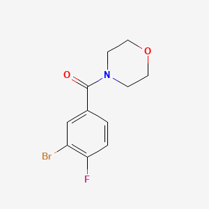 N-(3-Bromo-4-fluorobenzoyl)morpholine