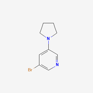 3-Bromo-5-(pyrrolidin-1-yl)pyridine