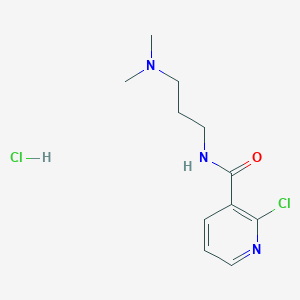 2-Chloro-N-[3-(dimethylamino)propyl]nicotinamide hydrochloride