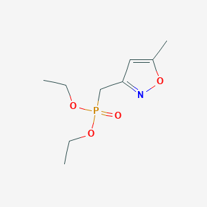 molecular formula C9H16NO4P B14418911 Diethyl [(5-methyl-1,2-oxazol-3-yl)methyl]phosphonate CAS No. 80196-16-3