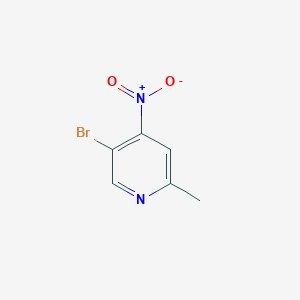 molecular formula C6H5BrN2O2 B1441892 5-bromo-2-methyl-4-nitropyridine CAS No. 1378873-37-0