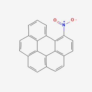 molecular formula C22H11NO2 B14418937 Benzo(ghi)perylene, 7-nitro- CAS No. 81316-88-3