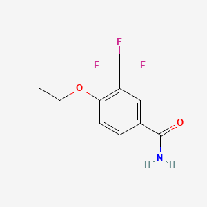 4-Ethoxy-3-(trifluoromethyl)benzamide