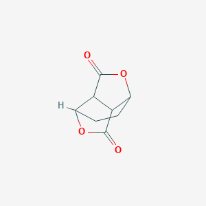 molecular formula C8H8O4 B144190 Bis-lactone CAS No. 129679-49-8