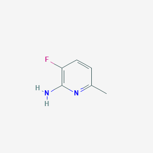 molecular formula C6H7FN2 B1441904 2-Amino-3-fluoro-6-methylpyridine CAS No. 1211520-83-0