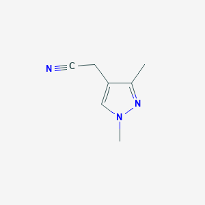 (1,3-Dimethyl-1H-pyrazol-4-yl)acetonitrile