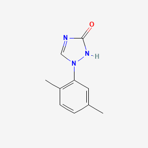 molecular formula C10H11N3O B1441912 1-(2,5-dimethylphenyl)-1H-1,2,4-triazol-3-ol CAS No. 874791-11-4