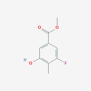 Methyl 3-fluoro-5-hydroxy-4-methylbenzoate