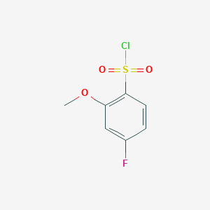 4-Fluoro-2-methoxybenzene-1-sulfonyl chloride