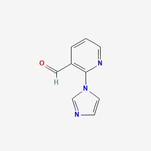 2-(1H-imidazol-1-yl)nicotinaldehyde