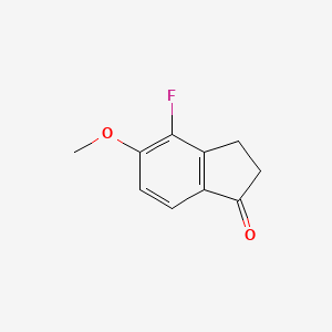 4-Fluoro-5-methoxy-2,3-dihydro-1H-inden-1-one