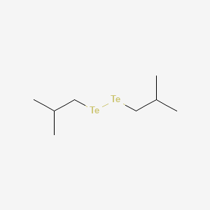 molecular formula C8H18Te2 B14419330 Ditelluride, bis(2-methylpropyl) CAS No. 79982-95-9