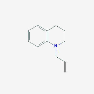 molecular formula C12H15N B14419393 1-Allyl-1,2,3,4-tetrahydroquinoline CAS No. 80574-15-8