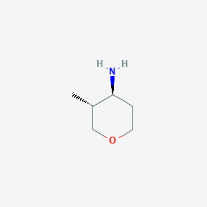 (3R,4S)-3-Methyl-tetrahydro-pyran-4-ylamine