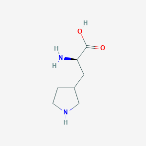 (2R)-2-Amino-3-(pyrrolidin-3-yl)propanoic acid