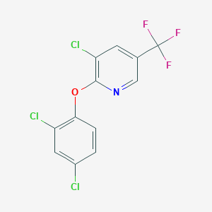 3-Chloro-2-(2,4-dichlorophenoxy)-5-(trifluoromethyl)pyridine