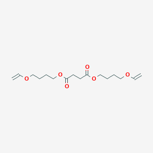 molecular formula C16H26O6 B144196 Bis(4-(vinyloxy)butyl) succinate CAS No. 135876-32-3