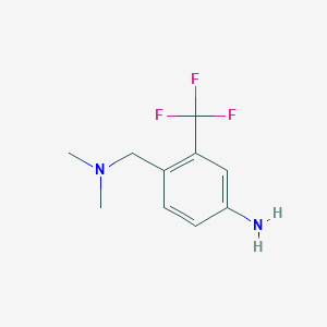 4-Dimethylaminomethyl-3-trifluoromethylphenylamine