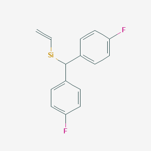 molecular formula C15H12F2Si B14419728 CID 78066904 