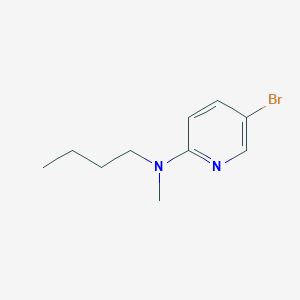 molecular formula C10H15BrN2 B1441974 5-bromo-N-butyl-N-methylpyridin-2-amine CAS No. 1220030-69-2