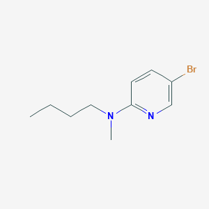 molecular formula C10H15BrN2 B1441974 5-Bromo-N-butyl-N-methyl-2-pyridinamine CAS No. 1220030-69-2