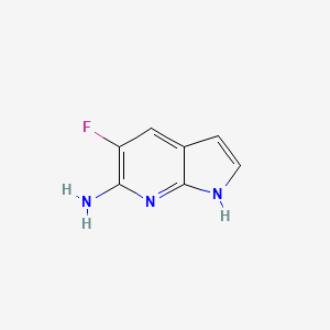5-Fluoro-1H-pyrrolo[2,3-b]pyridin-6-amine