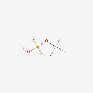 molecular formula C6H16O2Si B14419854 tert-Butoxy(dimethyl)silanol CAS No. 80907-08-0