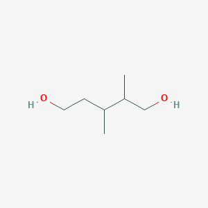 molecular formula C7H16O2 B14420035 2,3-Dimethylpentane-1,5-diol CAS No. 81554-20-3