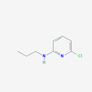 molecular formula C8H11ClN2 B1442004 6-chloro-N-propylpyridin-2-amine CAS No. 40263-65-8