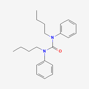 molecular formula C21H28N2O B14420054 N,N'-Dibutyl-N,N'-diphenylurea CAS No. 85209-46-7