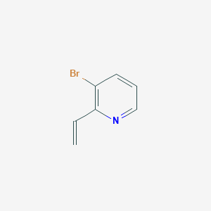 molecular formula C7H6BrN B1442014 3-Bromo-2-vinylpyridine CAS No. 799246-56-3