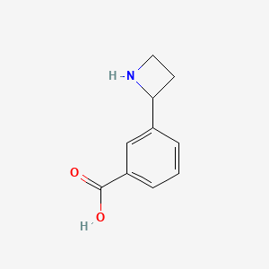 3-(Azetidin-2-yl)benzoic acid