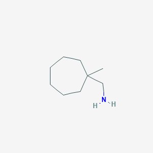 molecular formula C9H19N B1442024 (1-Methylcycloheptyl)methanamine CAS No. 902527-13-3