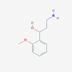 3-Amino-1-(2-methoxyphenyl)propan-1-ol