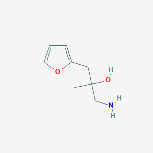 1-Amino-3-(furan-2-yl)-2-methylpropan-2-ol