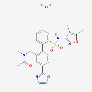 molecular formula C28H34N4O6S B144204 Edonentan monohydrate CAS No. 264609-13-4