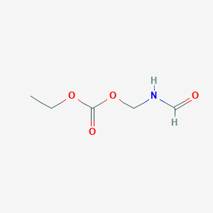 molecular formula C5H9NO4 B1442041 Carbonic acid ethyl ester formylaminomethyl ester CAS No. 1089330-78-8