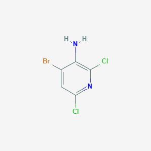 molecular formula C5H3BrCl2N2 B1442046 4-Bromo-2,6-dichloropyridin-3-amine CAS No. 1121586-37-5
