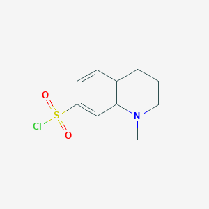 1-Methyl-1,2,3,4-tetrahydroquinoline-7-sulfonyl chloride